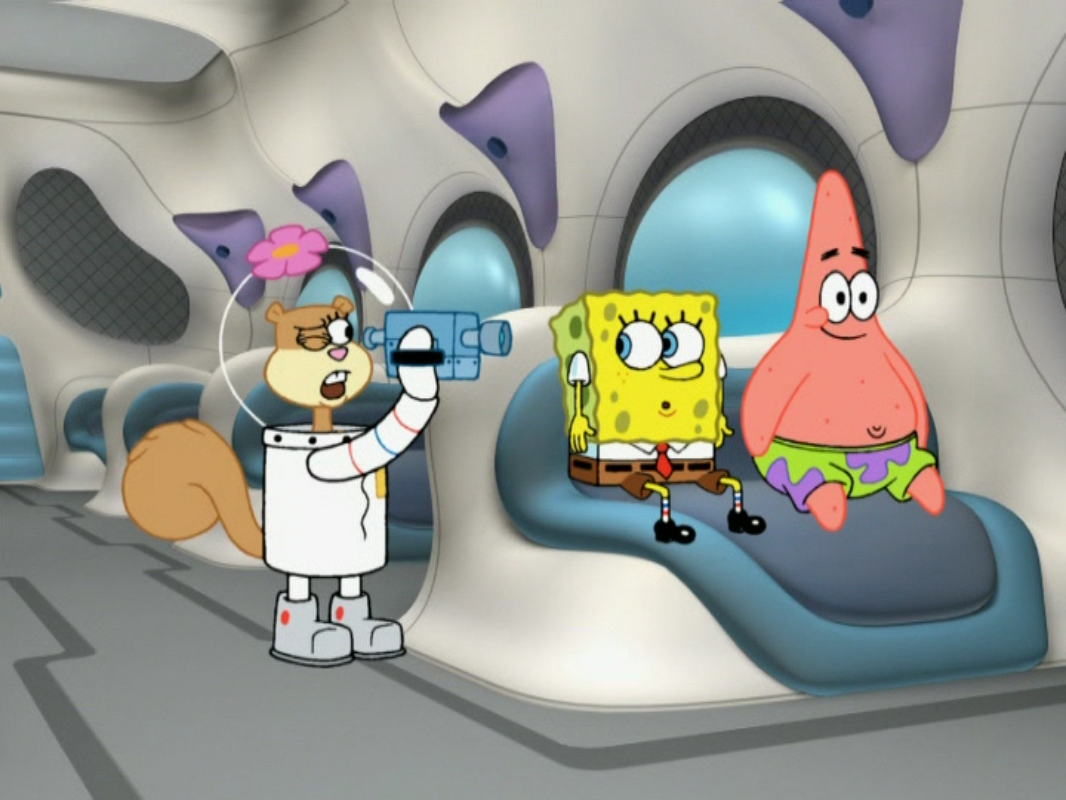 spongebob atlantis fight